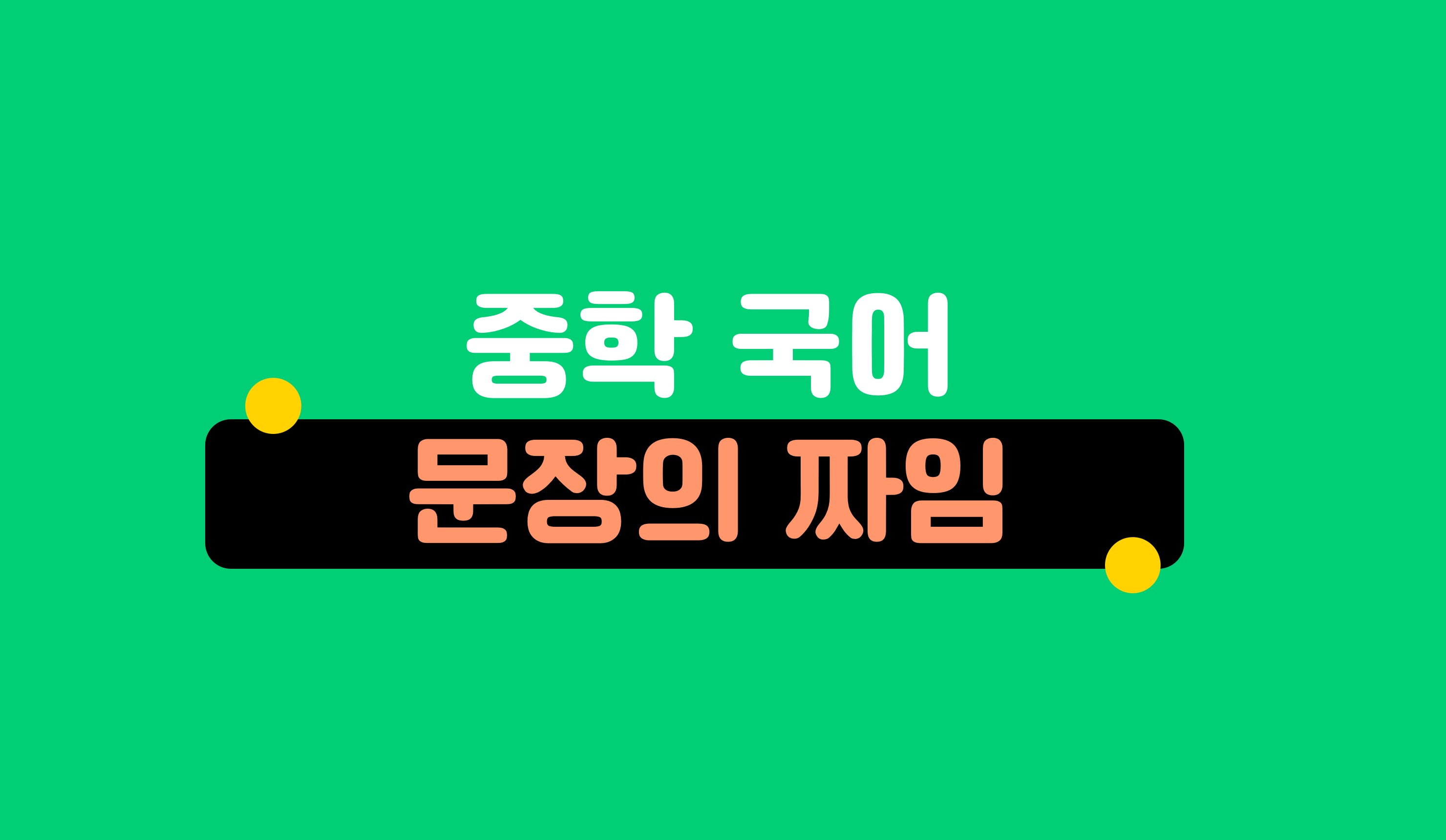 문장의 짜임에 따른 표현 효과ㅣ중학 국어ㅣ아이스크림 홈런