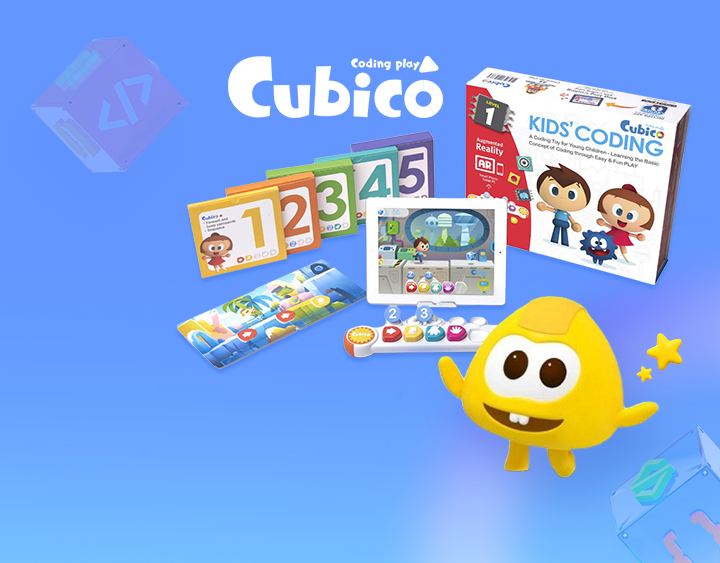 AI시대 꼭 필요한 창의력 코딩 교구 큐비코 증정!