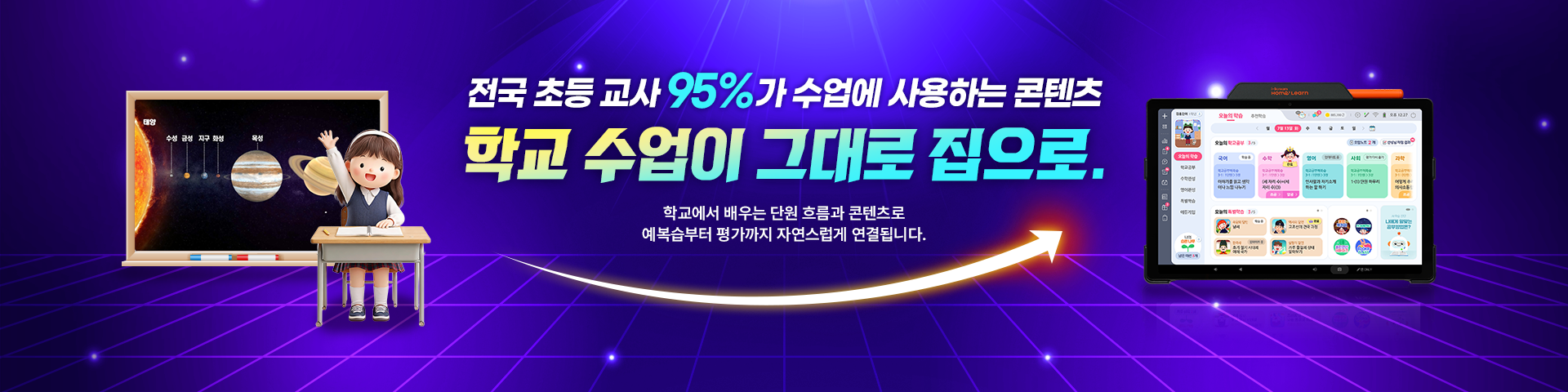 학교 수업 100%